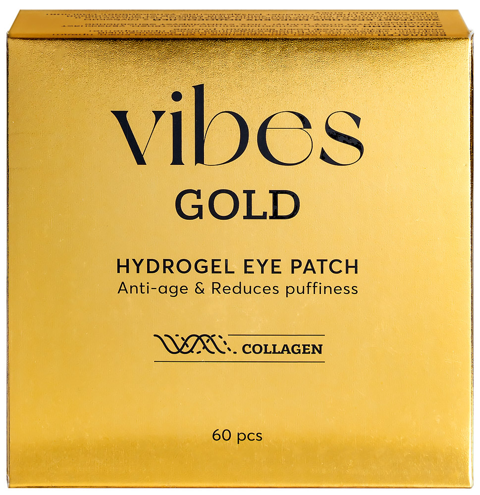 Изображение товара Патчи для глаз Vibes Золото-Коллаген 60 шт для восстановления кожи
