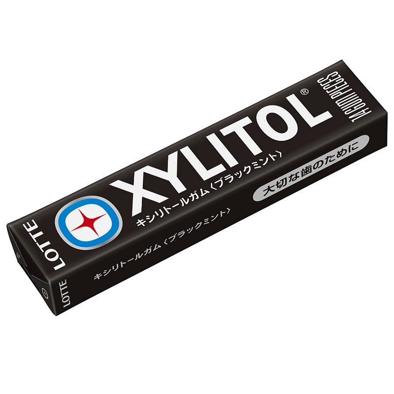 Изображение товара LОТТЕ Xylitol Резинка жевательная Черная мята 14 шт