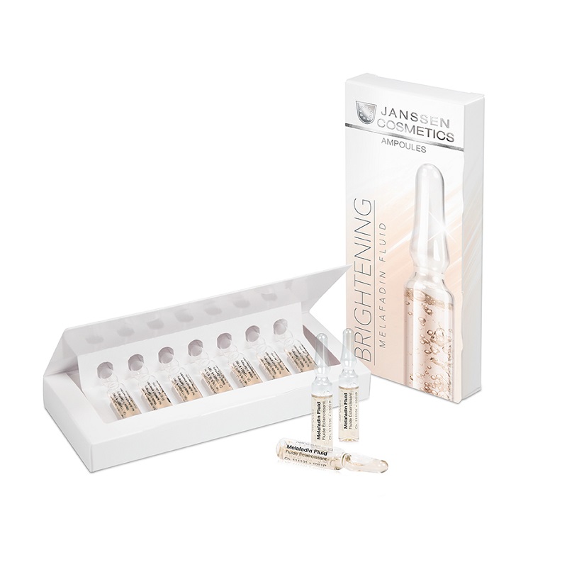 Изображение товара Janssen Cosmetics Melafadin Fluid для осветления пигментации 2 мл 7 шт