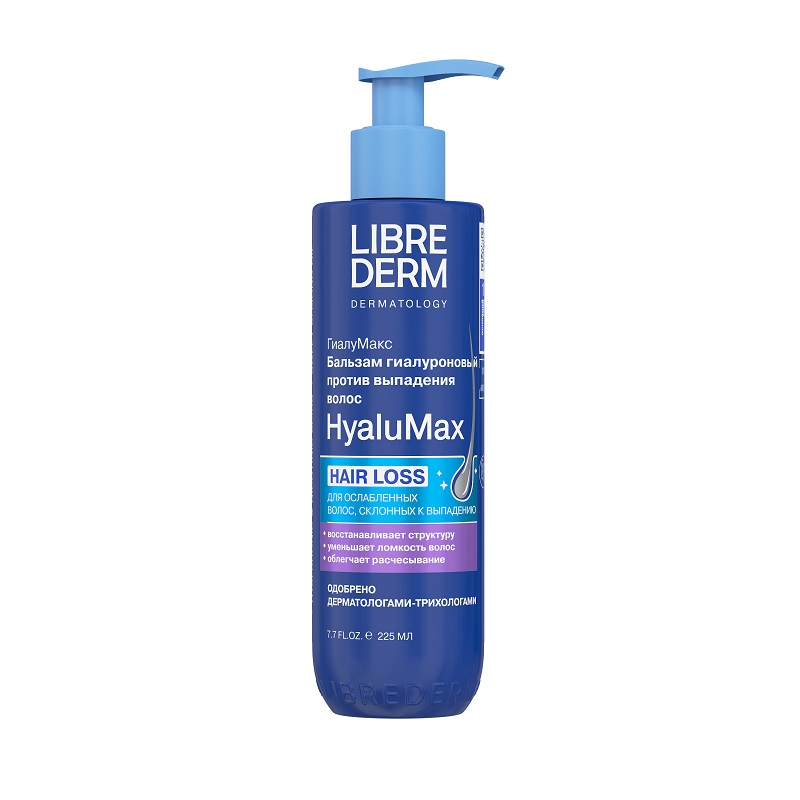 Изображение товара Librederm HyaluMax Гиалуроновый бальзам против выпадения волос 225 мл