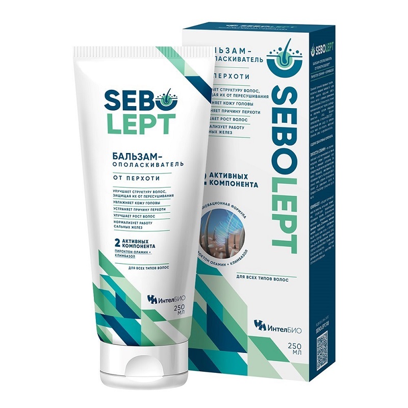 Изображение товара SEBOLEPT Бальзам-ополаскиватель от перхоти 250 мл для чувствительной кожи