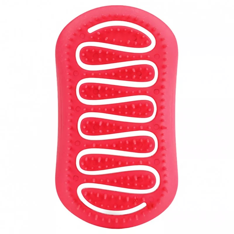 Изображение товара Мини расческа для волос с ароматом клубники Соломея компактная и гигиеничная