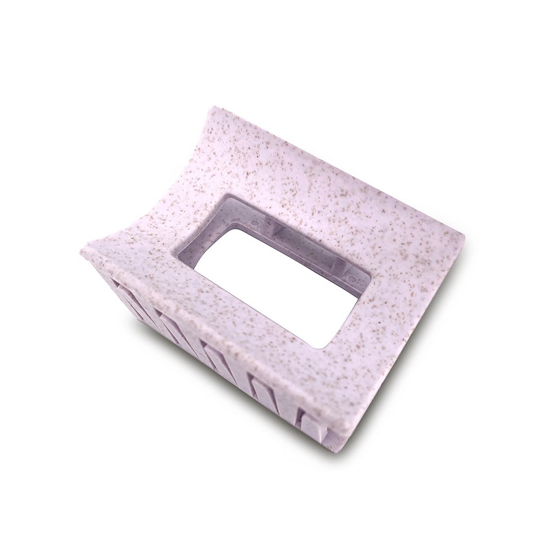 Изображение товара Заколка-краб квадратная лиловая Соломея