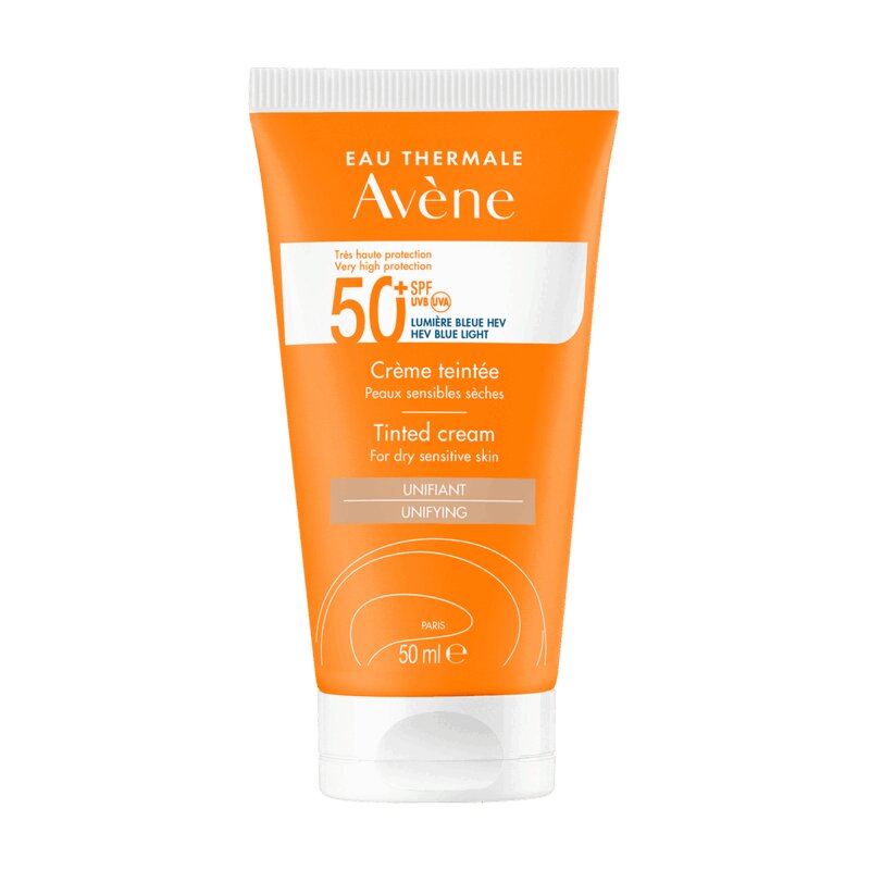 Изображение товара Avene Sun Крем для лица SPF50+ тонирующий водостойкий 50 мл