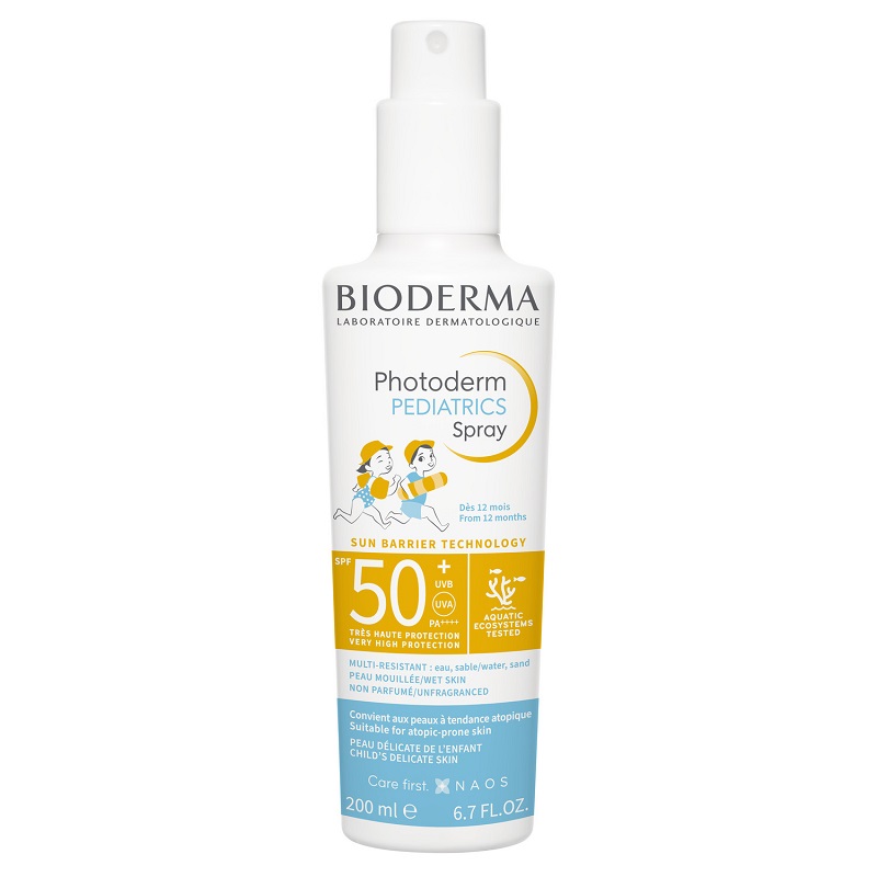 Изображение товара Детский солнцезащитный спрей SPF 50+ Bioderma Photoderm Pediatrics 200 мл