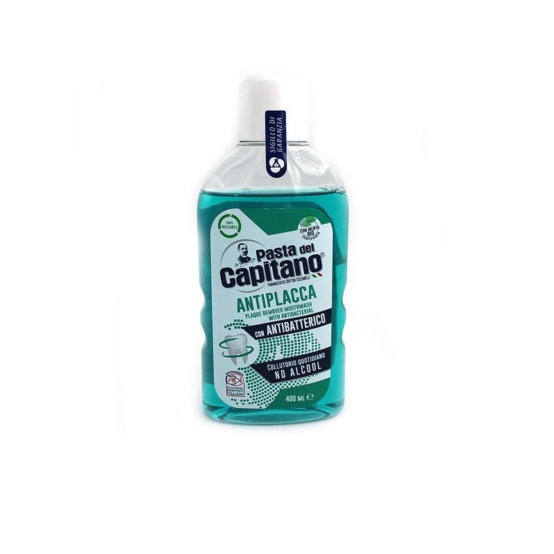 Изображение товара Ополаскиватель для полости рта Pasta del Capitano 400 мл с цинком и мятой