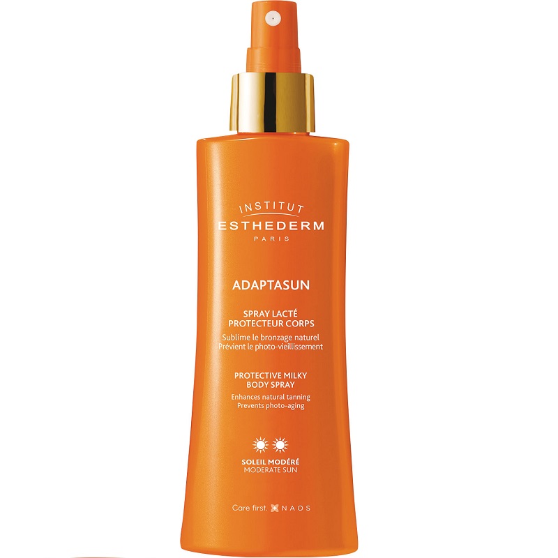 Изображение товара Institut Esthederm Suncare Adaptasun Молочко солнцезащитное при умеренном солнце для тела 150 мл