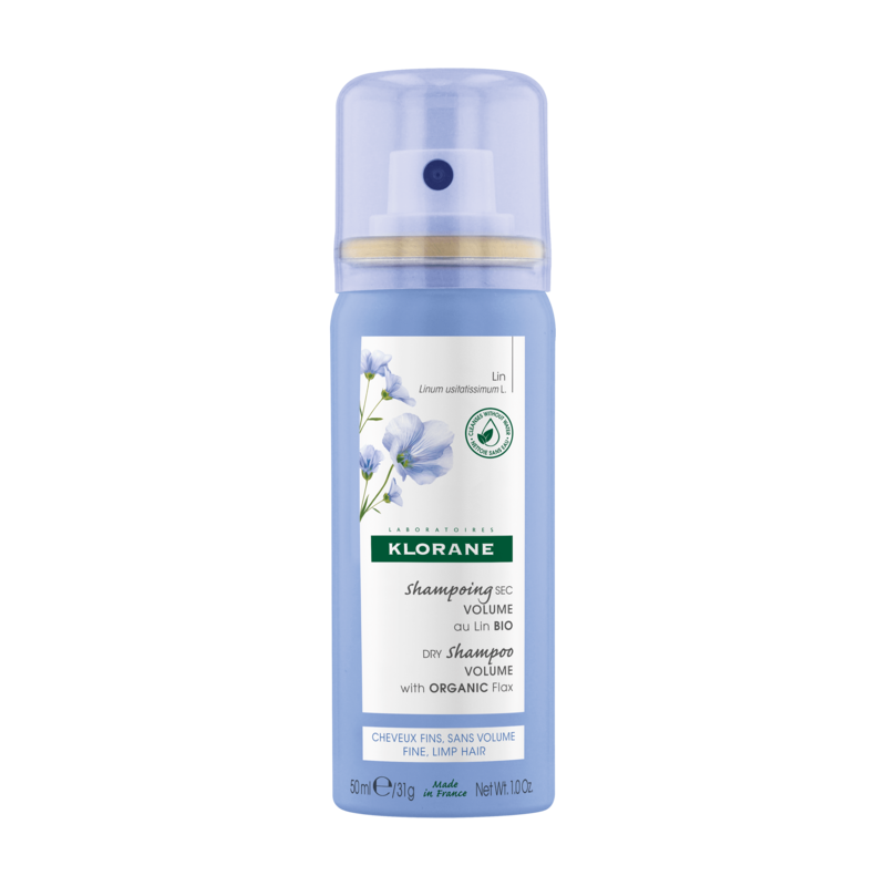 Изображение товара Клоране сухой шампунь для объема волос с органическим льняным экстрактом 50 мл