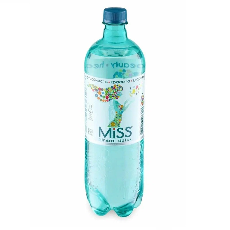 Изображение товара Минеральная газированная вода Стэлмас Мисс Минерал Детокс 1л для очищения и здоровья