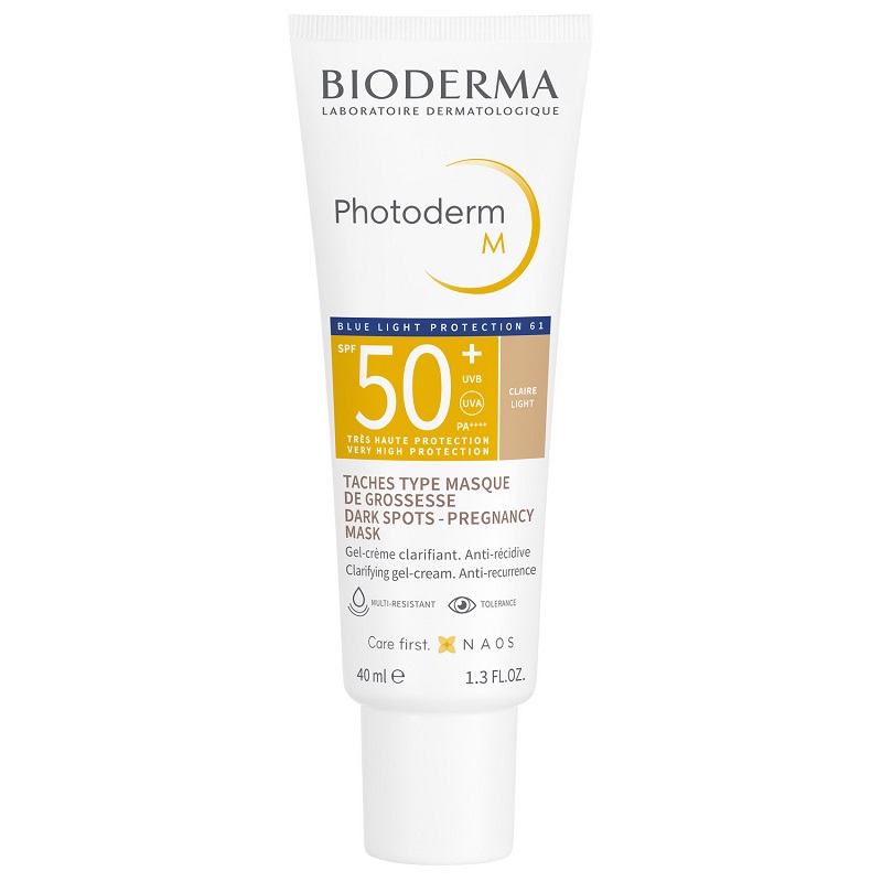 Изображение товара Bioderma Photoderm М Крем-гель SPF 50+ светлый оттенок для чувствительной кожи