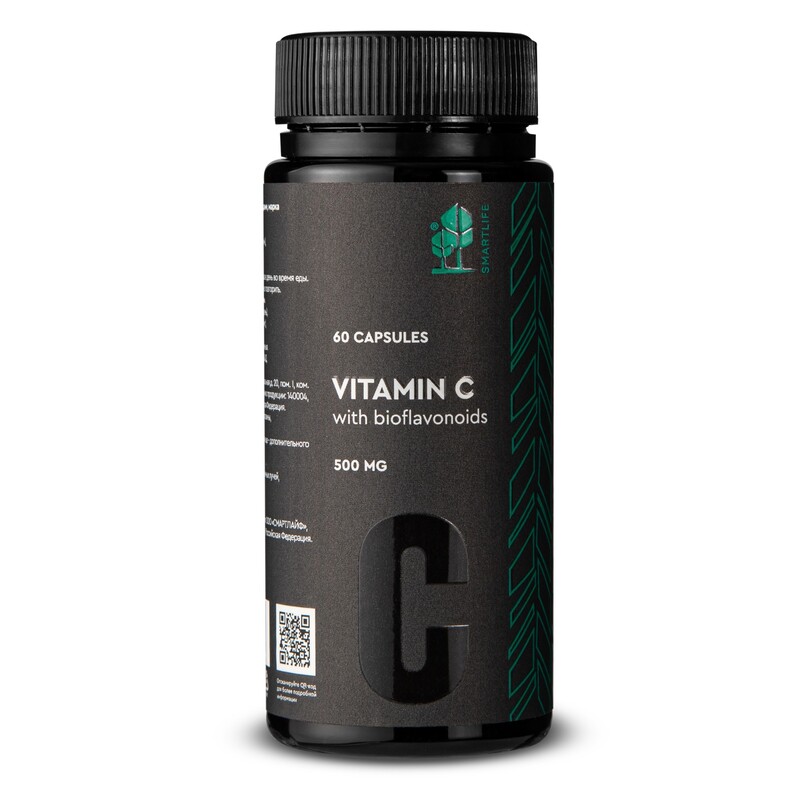 Изображение товара SmartLife Витамин С с биофлавоноидами капсулы 60 шт