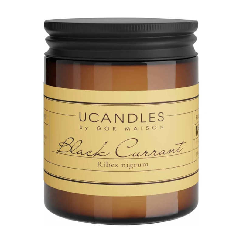 Изображение товара Ароматическая свеча Ucandles Botanique Черная смородина 190 г