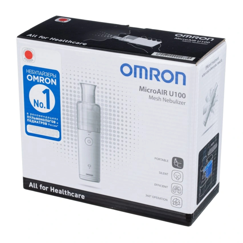 Изображение товара Ультразвуковой ингалятор Omron MicroAIR U100 для домашнего использования