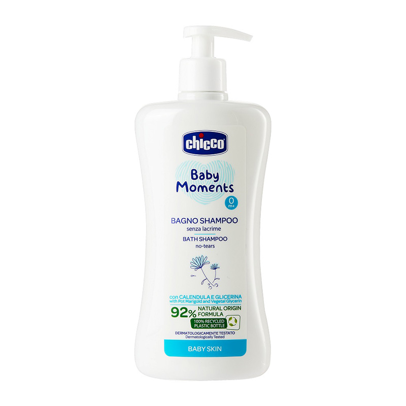 Изображение товара Chicco Baby Moments Пена-шампунь 500 мл