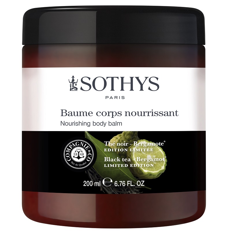 Изображение товара Питательный бальзам для тела Sothys с черным чаем и бергамотом 200 мл