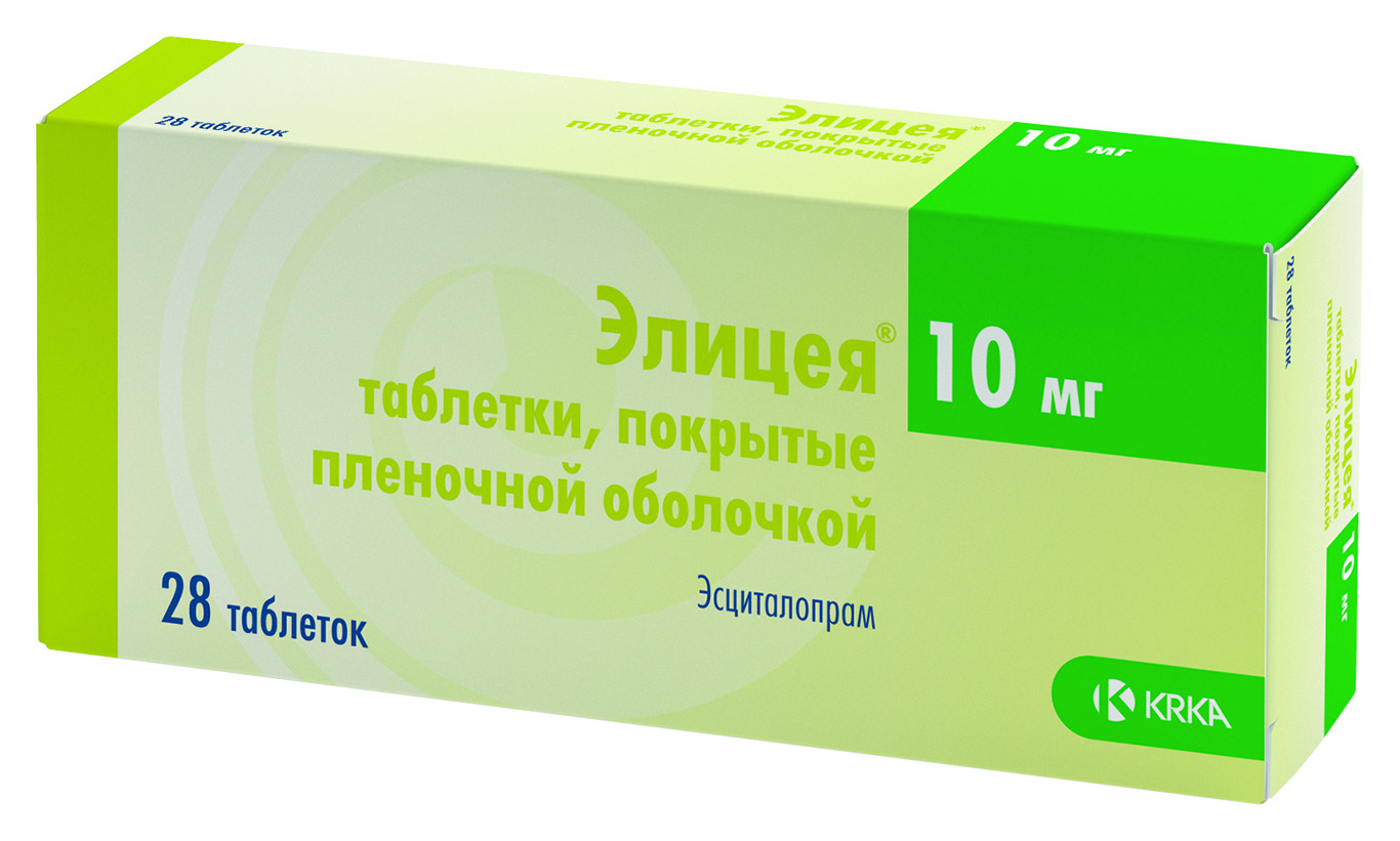 Эсциталопрам таб.п.п.о.10 мг 28 шт цена в аптеке, купить в Москве с  доставкой, инструкция по применению, отзывы, аналоги | Аптека Озерки