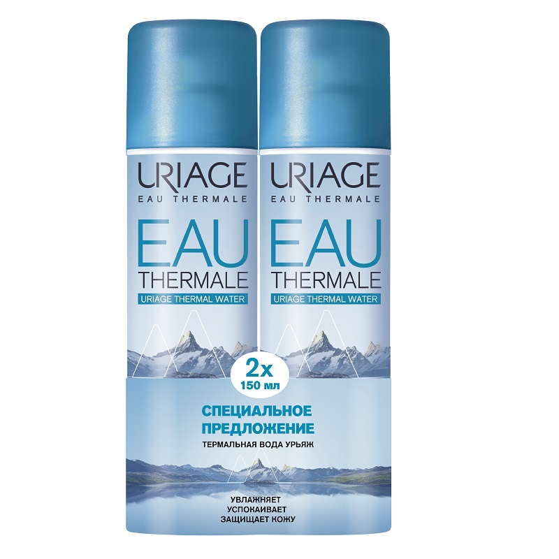 Изображение товара Uriage Eau Thermale Термальная вода спрей 150 мл, 2 шт для чувствительной кожи