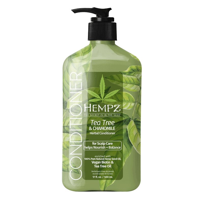 Изображение товара Кондиционер для волос Hempz с экстрактом чайного дерева и ромашки 500 мл