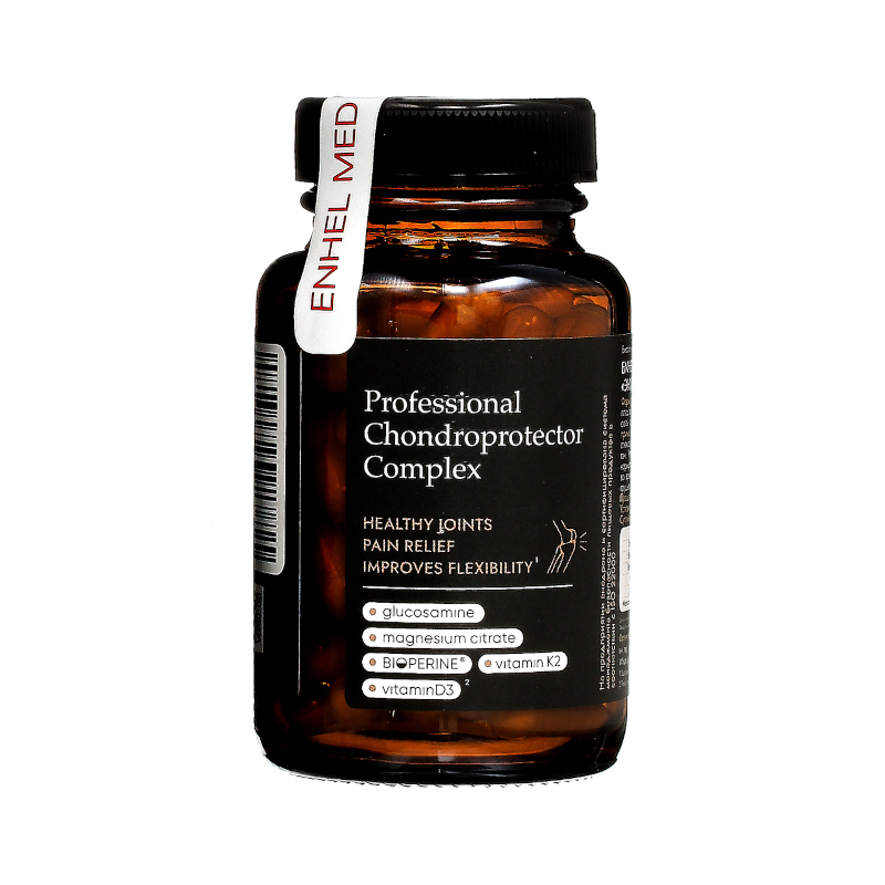 Изображение товара Витаминный комплекс Enhel Med хондропротектор с биоперин 60 капсул Япония