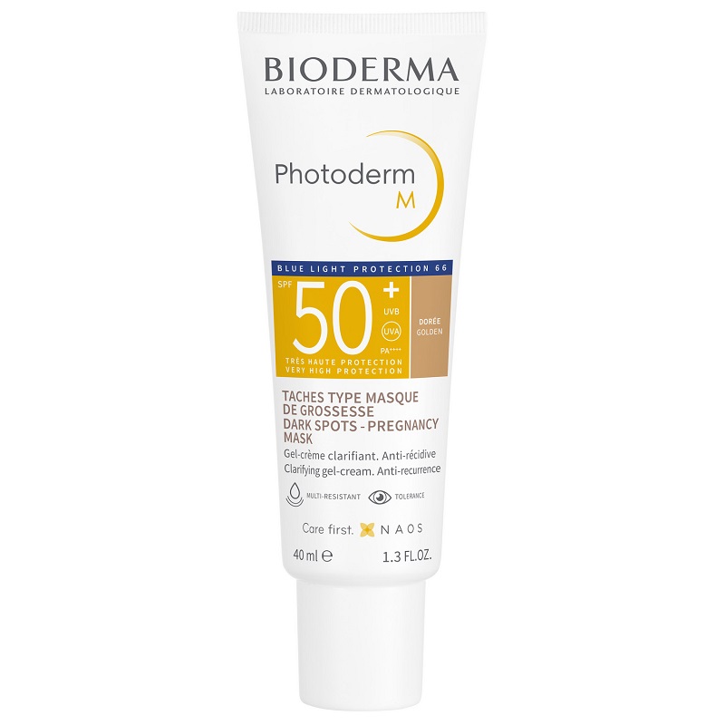 Изображение товара Bioderma Photoderm М Крем-гель SPF 50+ Темный оттенок 40 мл для защиты и корректировки кожи