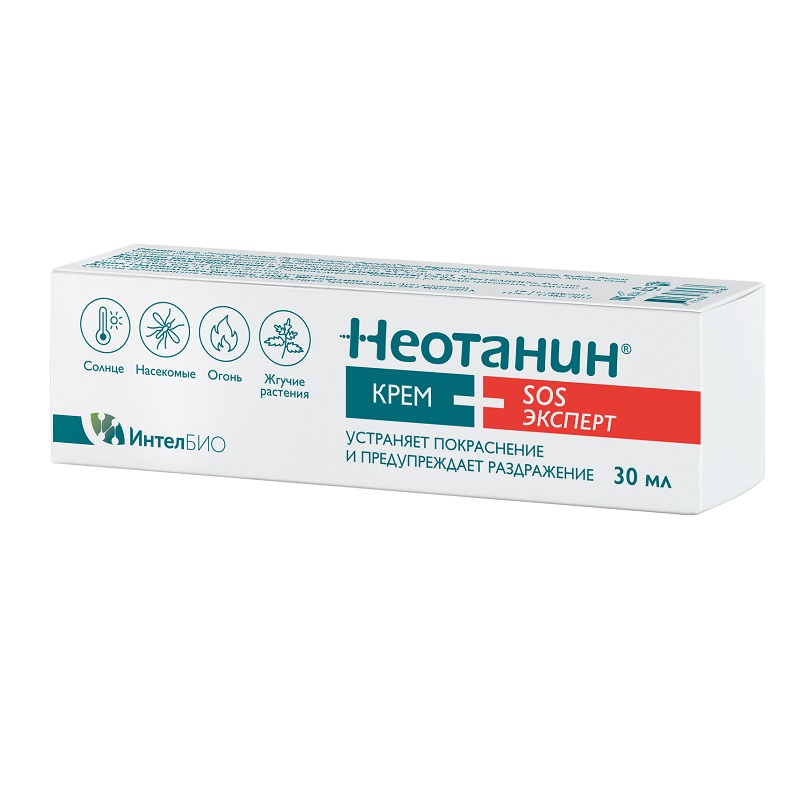Изображение товара Неотанин SOS Эксперт Крем от раздражений 30 мл для быстрой помощи коже