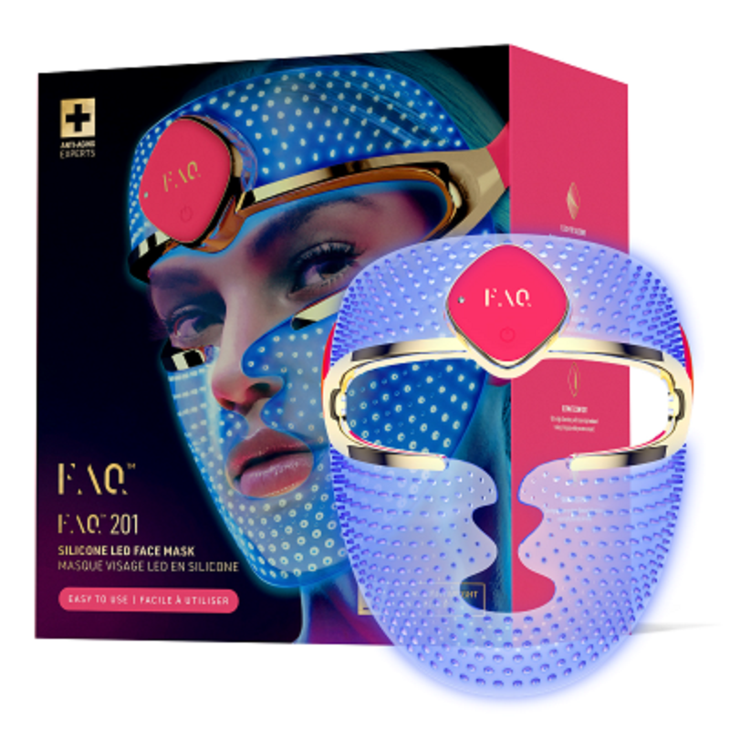 Изображение товара Foreo FAQ 201 LED-Маска для лица 3 типа света для ухода за кожей