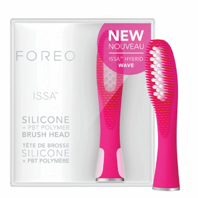 Изображение товара Сменная гибридная головка Foreo ISSA fуксия для зубной щетки