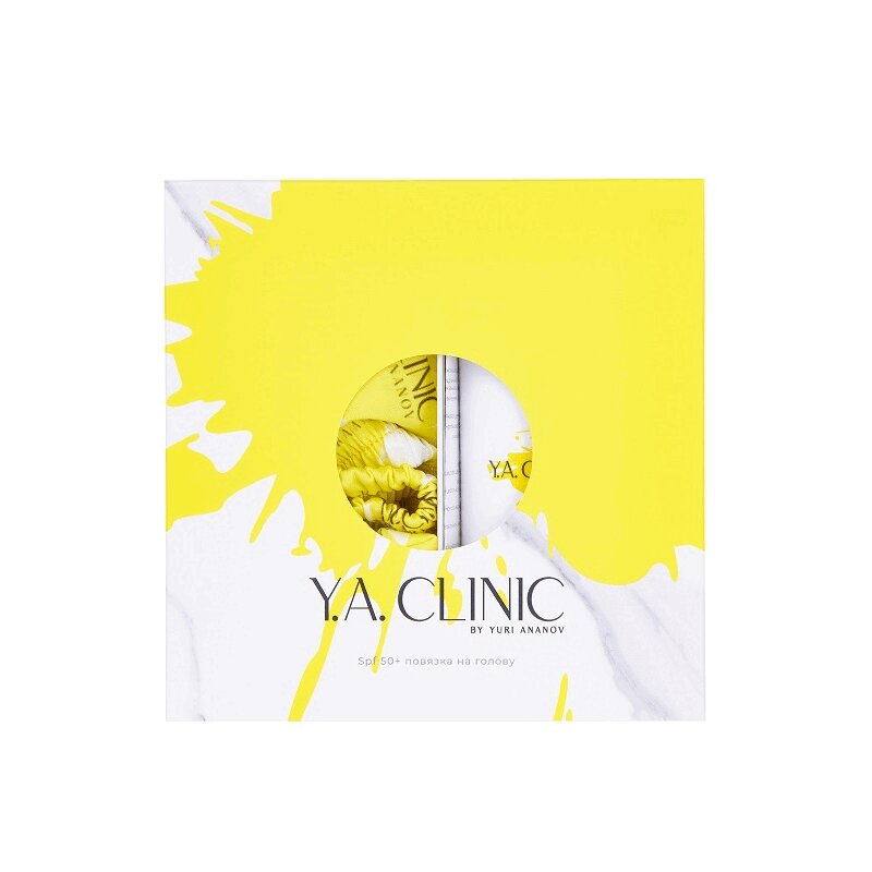 Изображение товара Y.A. CLINIC Набор солнцезащитный крем SPF50+ 50мл и повязка на голову
