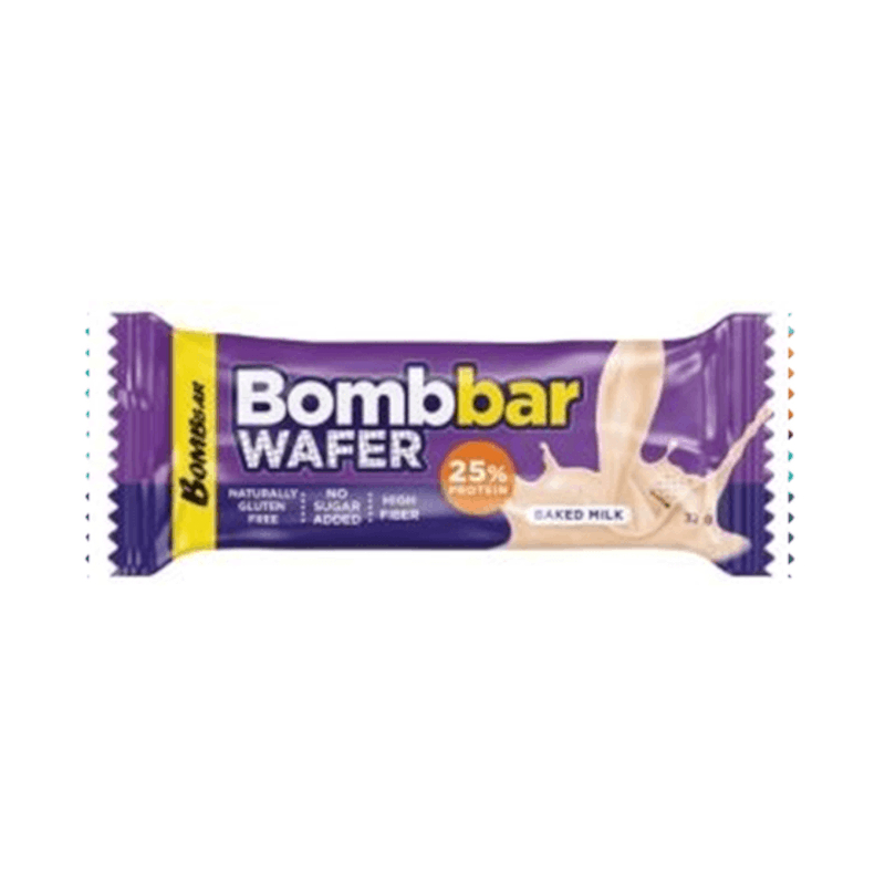 Изображение товара Протеиновая вафля Bombbar Wafer Топленое молоко 32 г натуральная перекуска