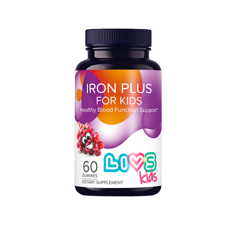 Изображение товара Ливс Комплекс Мультивитаминов Железо Цинк Витамин C для детей 60 жевательных пастилок