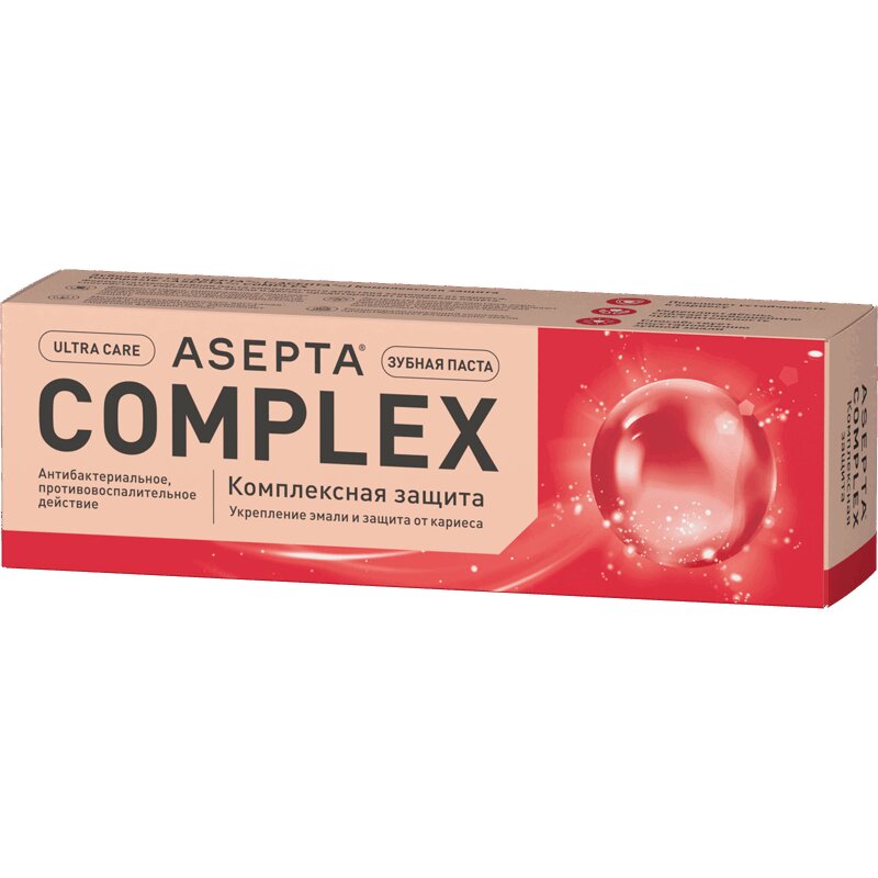 Изображение товара Asepta Зубная паста Комплексная защита 75 мл