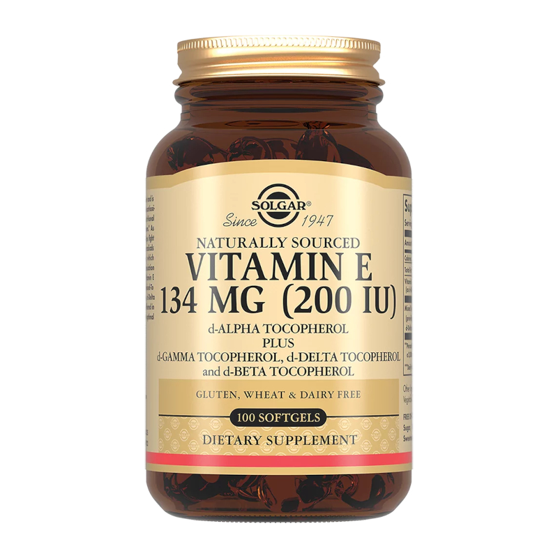 Изображение товара Витамины Solgar Витамин Е 200 МЕ капсулы 100 шт