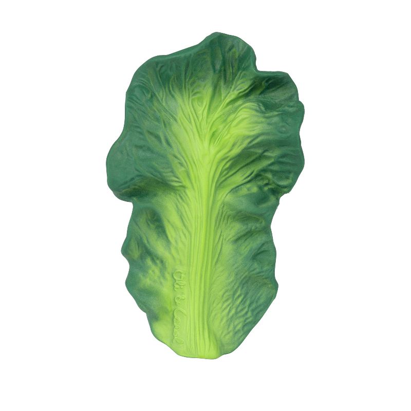 Изображение товара Игрушка-прорезыватель Oli&Carol Лист капусты натуральный каучук