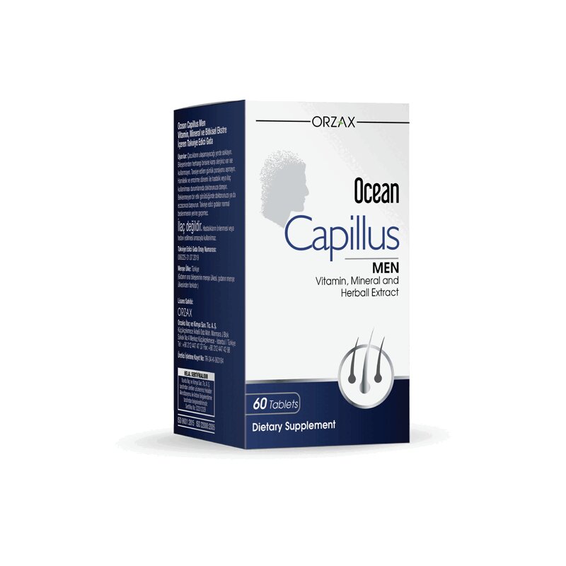 Изображение товара Orzax Ocean Capillus Men Комплекс для мужчин таблетки 60 шт