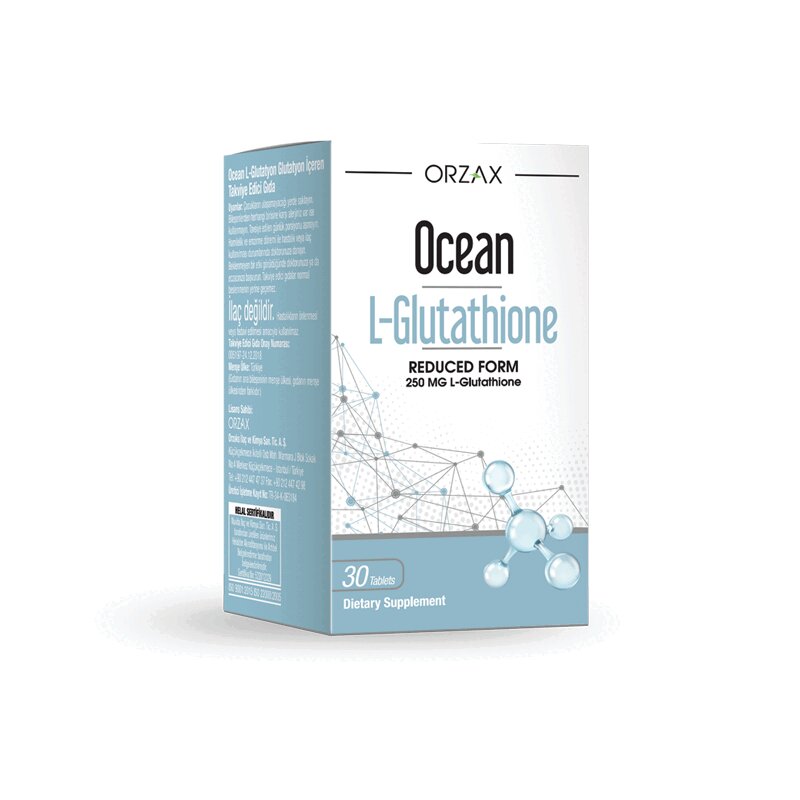 Изображение товара Orzax Ocean Л-Глутатион таблетки 30 шт для защиты и омоложения организма
