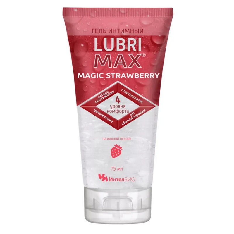 Изображение товара Гель интимный lubrimax Magic Strawberry 75 мл