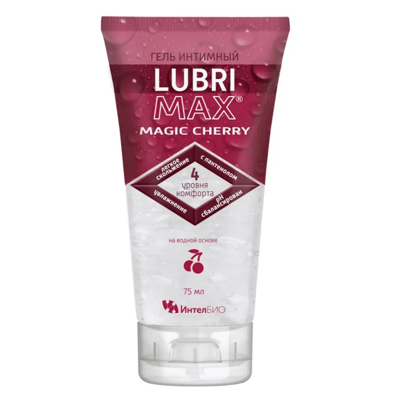 Изображение товара Гель интимный LUBRIMAX Magic Cherry 75 мл