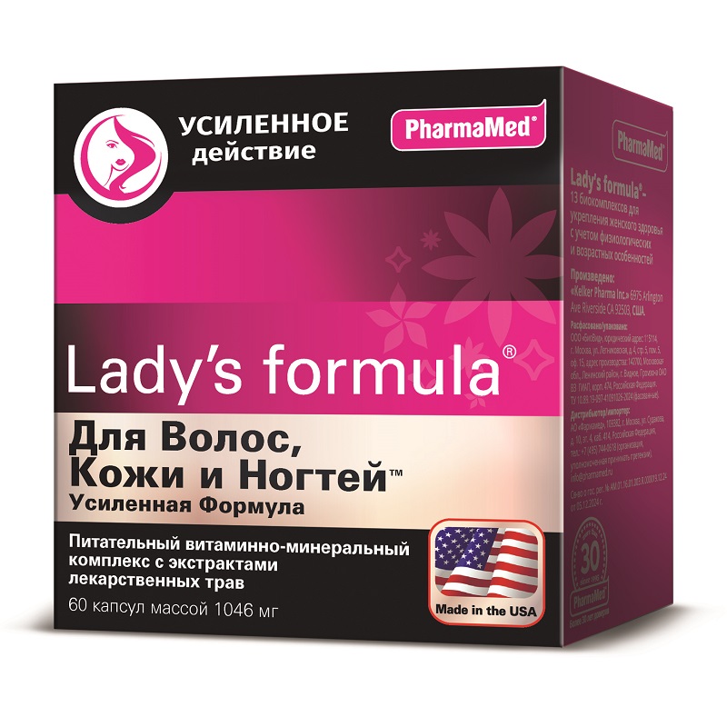 Изображение товара Lady's Formula для волос, кожи и ногтей - капсулы 60 шт