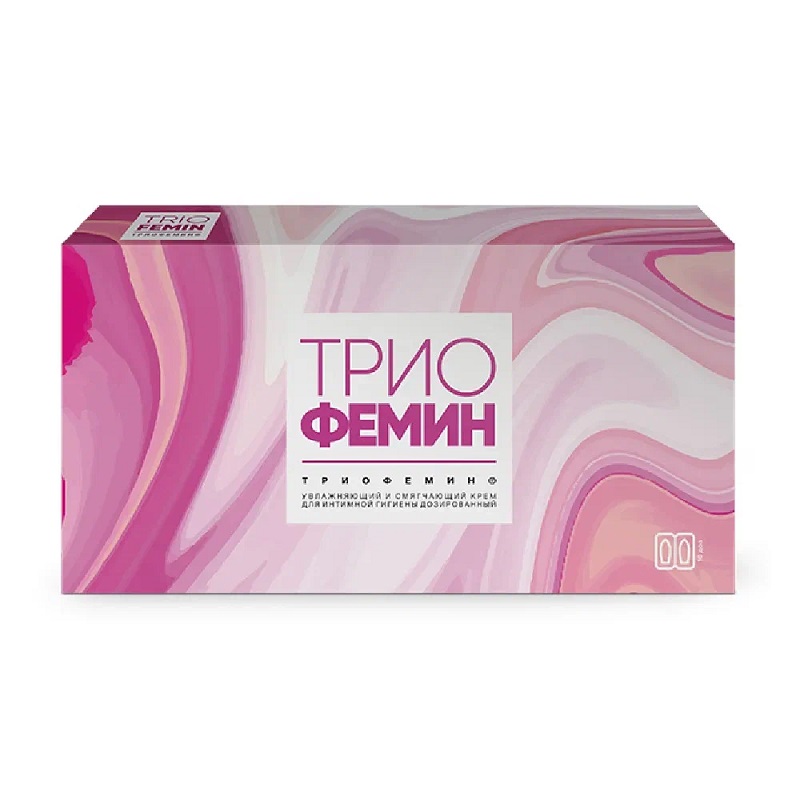Изображение товара Триофемин Крем для интимной гигиены дозированный 1,2 г 10 шт