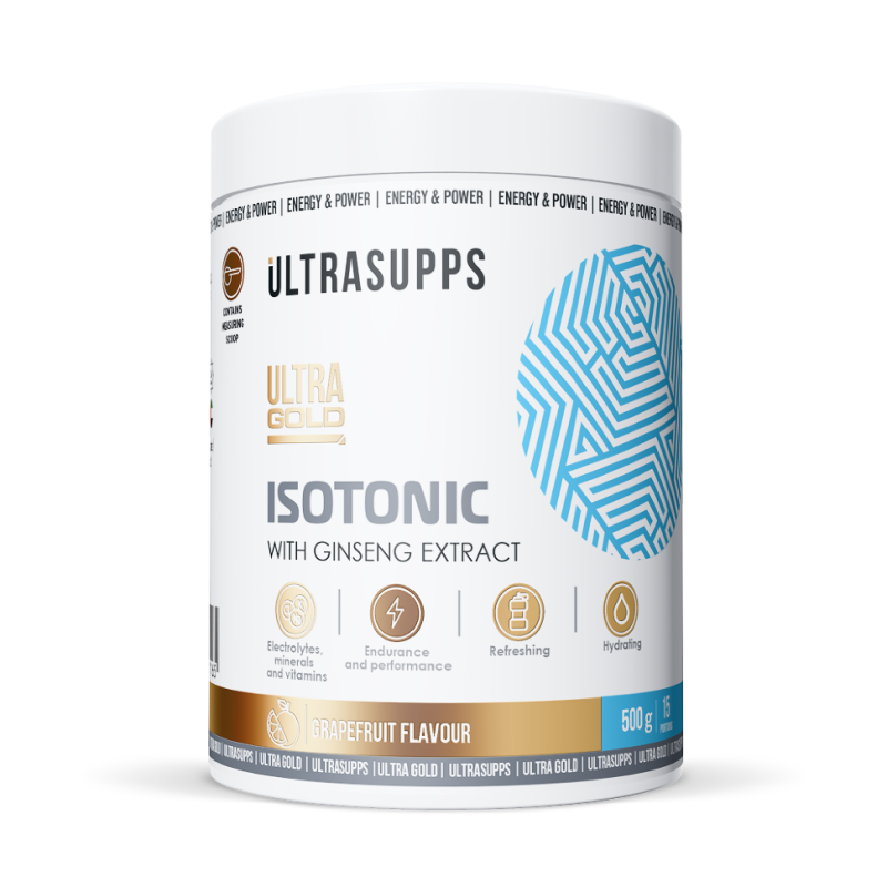 Изображение товара Ultrasupps Ultra Gold Изотоник порошок Грейпфрут 500 г