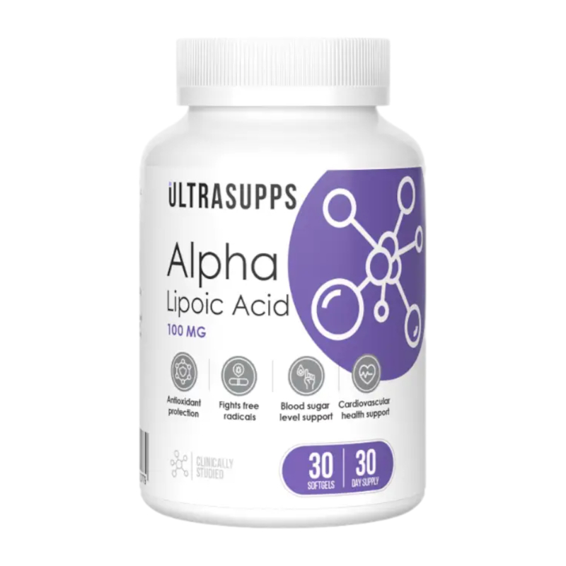 Изображение товара Ultrasupps Альфа-липоевая кислота капсулы 30 шт