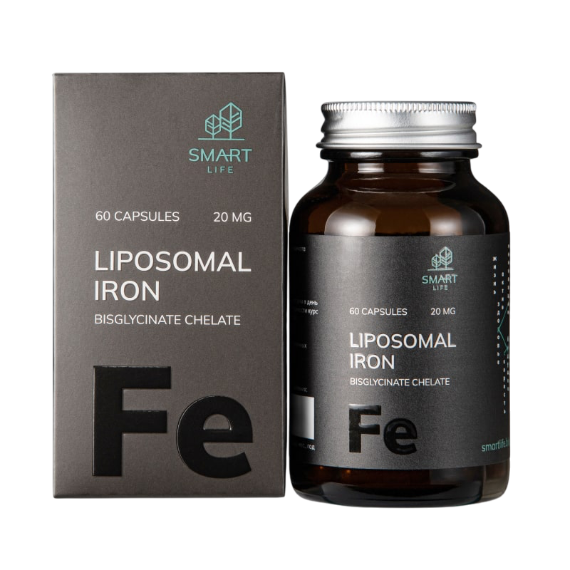Изображение товара Липосомальное железо капсулы для восполнения дефицита 60 шт