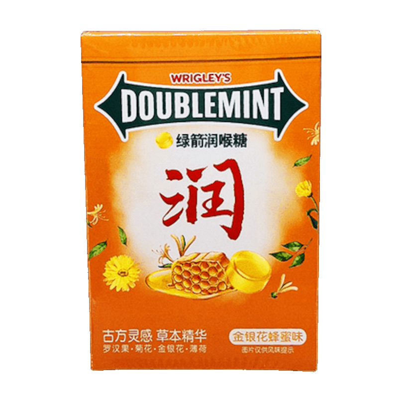 Изображение товара Даблминт Конфеты Жимолость-Мед 20,5 г натуральный вкус меда и жимолости