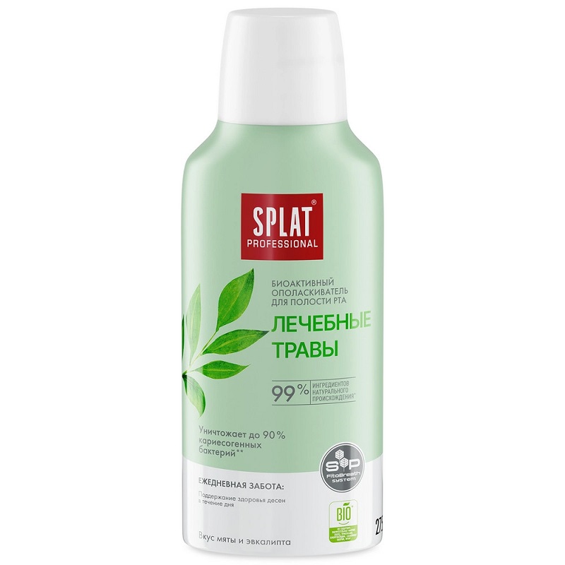 Изображение товара SPLAT Professional ополаскиватель для полости рта с лечебными травами 275 мл