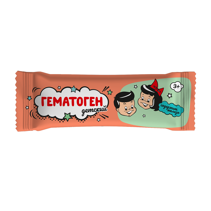 Изображение товара Детский гематоген PL 40 г для профилактики дефицита железа