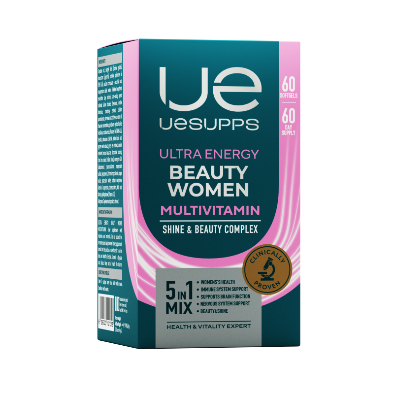 Изображение товара Мультивитамины для женщин Uesupps Ultra Energy Beauty 60 капсул