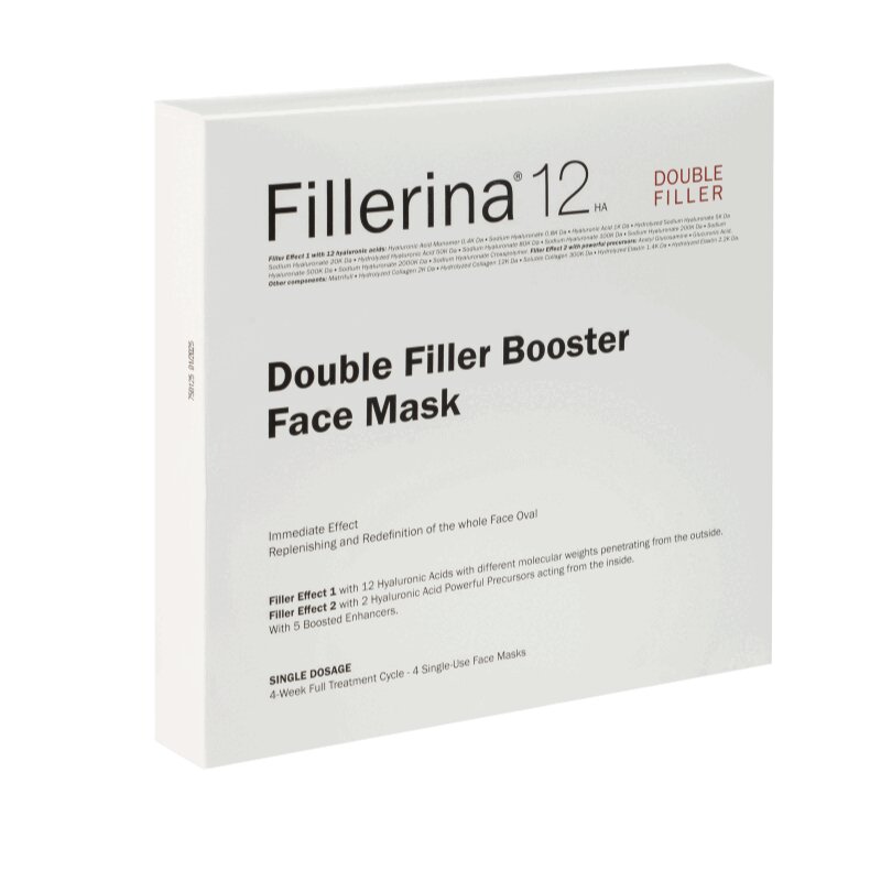 Изображение товара Филлерина 12 НА ДФ Маска тканевая для лица 4 шт омолаживающая и увлажняющая