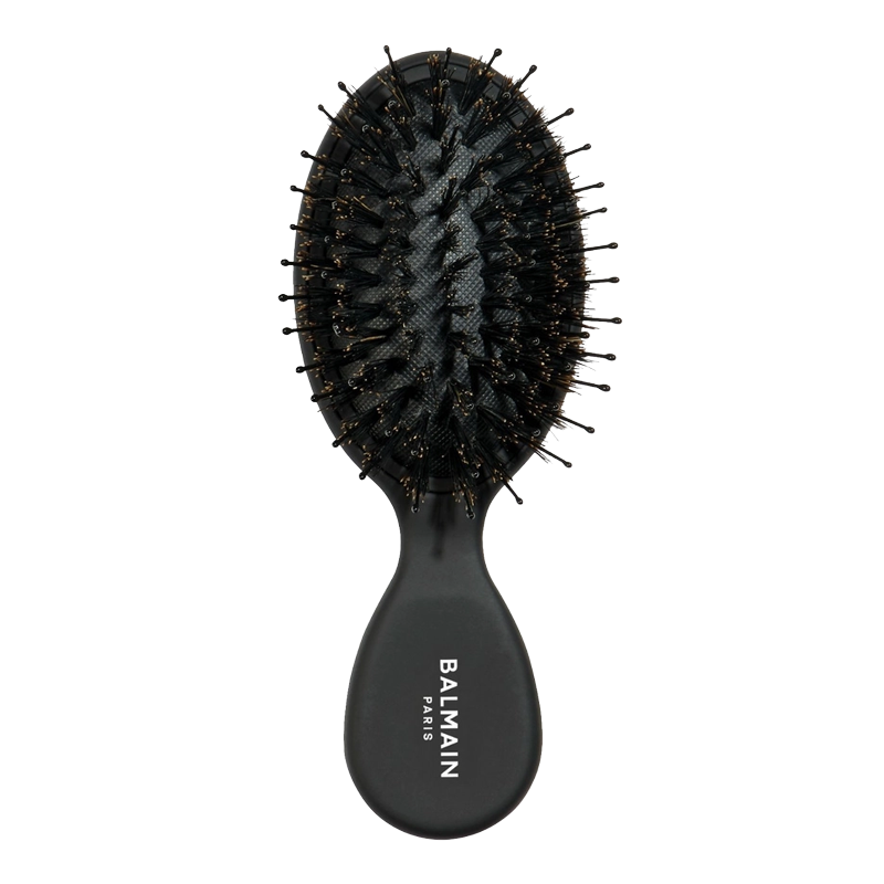 Изображение товара Мини-универсальная спа-щетка с натуральной щетиной кабана для всех типов волос