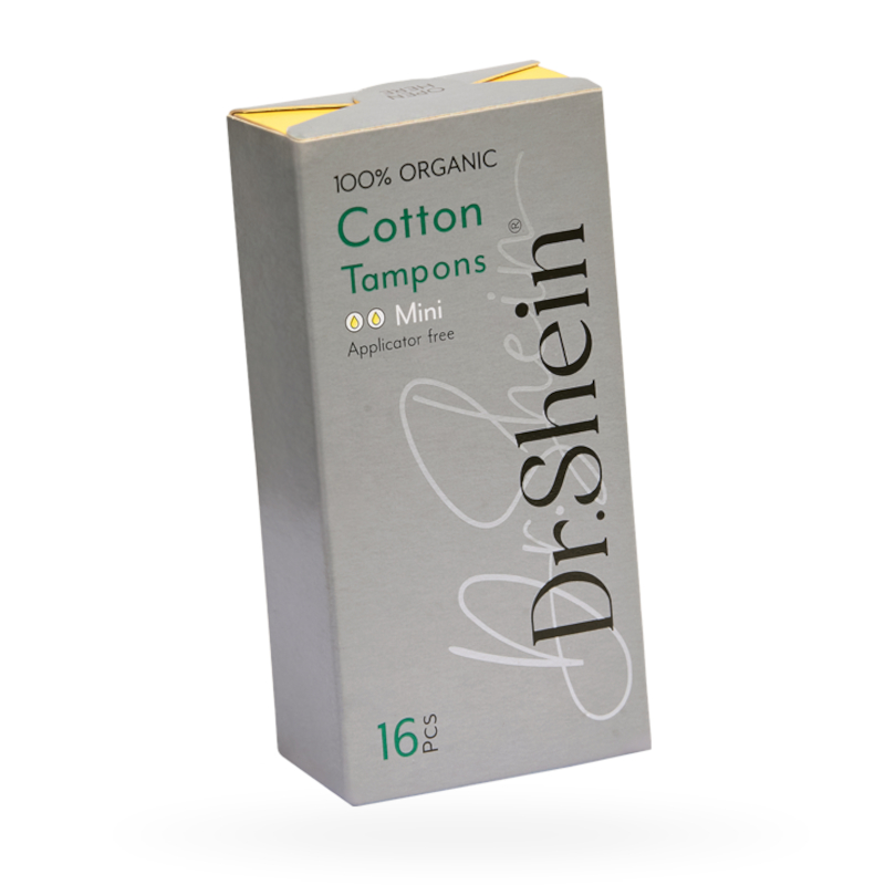 Изображение товара Др.Шейн Mini Тампоны 16 шт без аппликатора