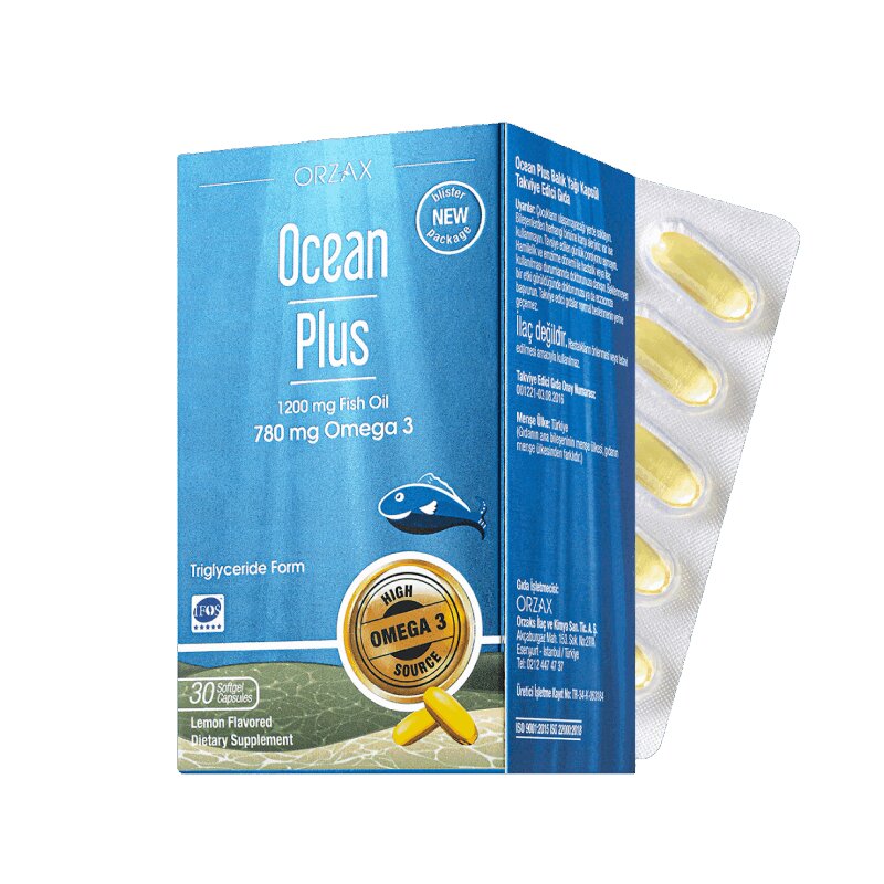 Изображение товара Orzax Ocean Плюс Омега-3 капсулы 30 шт